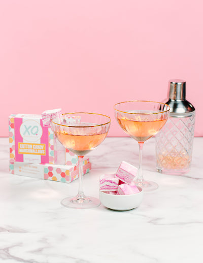How to Make a Cotton Candy Marshmallow Cocktail