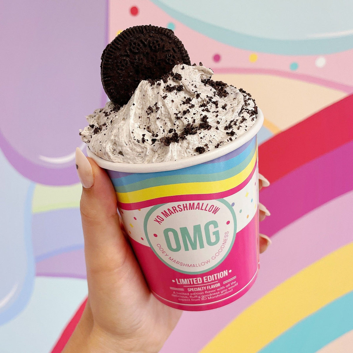 VEGAN Cookies and Cream Flavored Marshmallow Fluff | XO