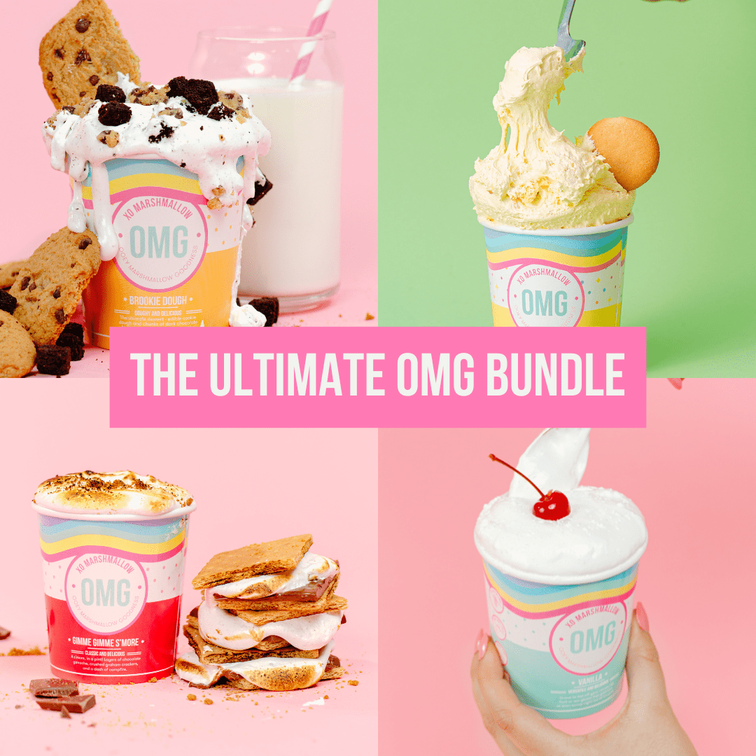 Ultimate OMG Bundle - 4 Pints of Flavored Marshmallow Fluff| XO Ultimate OMG Bundle - 4 Pints of Flavored Marshmallow Fluff| XO