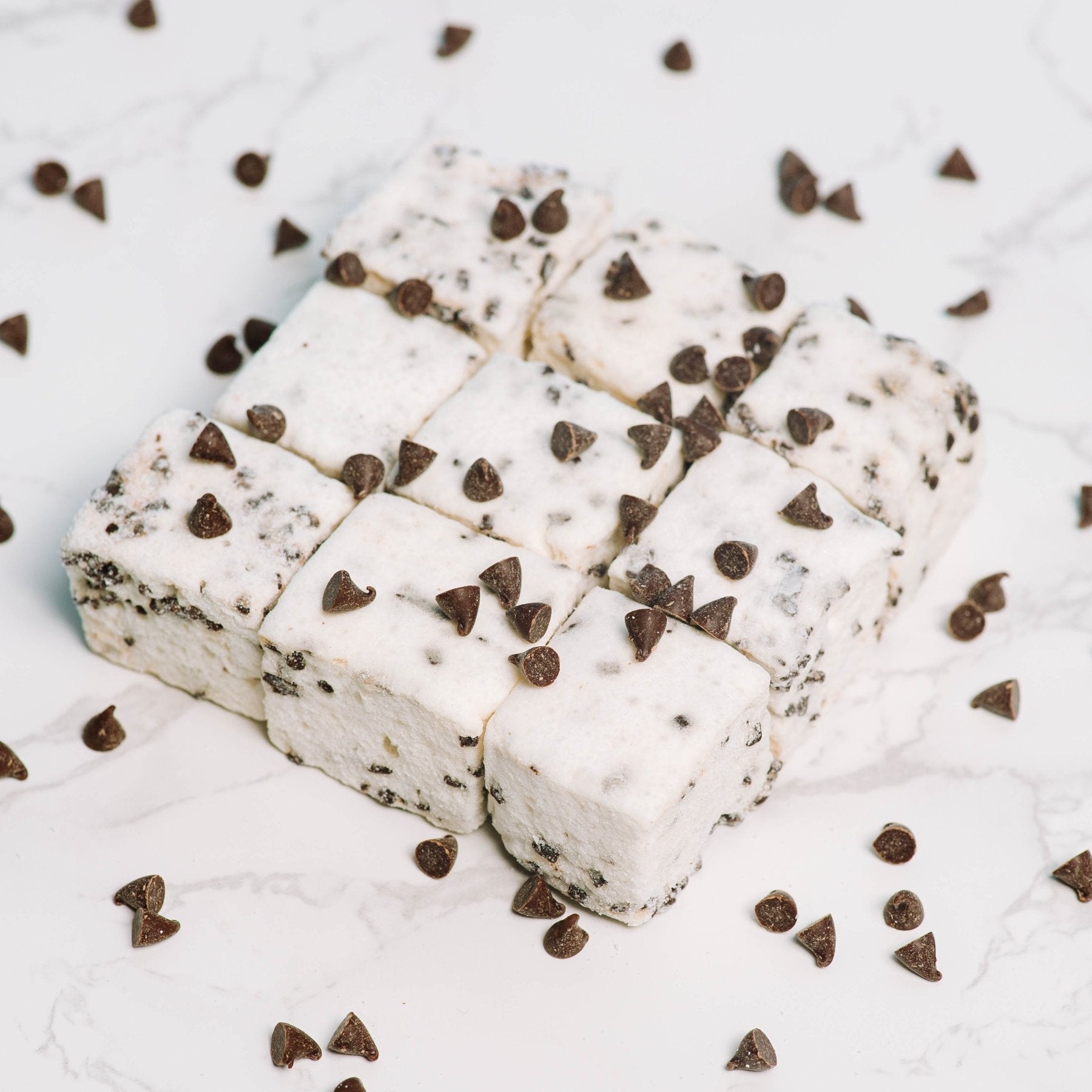 Gourmet Chocolate Chip Marshmallows Perfect For S'mores | XO