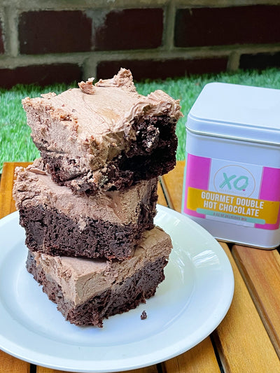 The Best Brownies (Made with our Hot Cocoa Mix!)