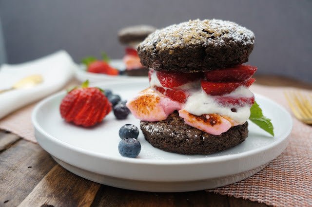 Chocolate Marshmallow Strawberry Shortcake - xomarshmallow