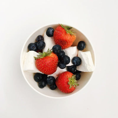 Fluffy 4th of July: Fireworks + Fruit