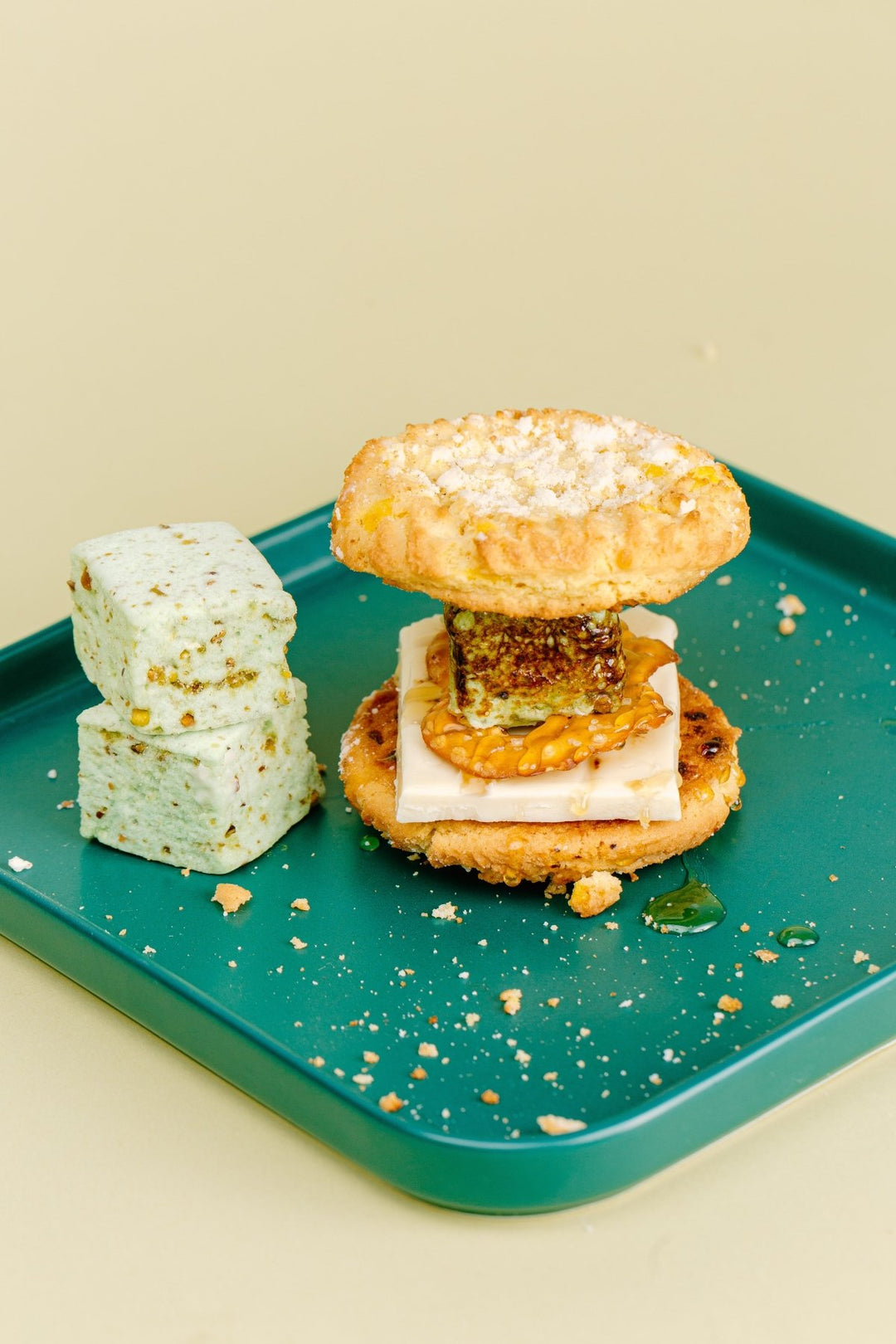 Recipe: Lemon & Pistachio S'more - xomarshmallow