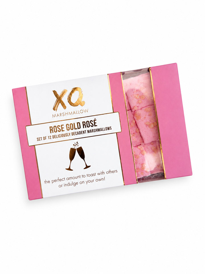 Rose Gold Rosé Marshmallows (set of 12)