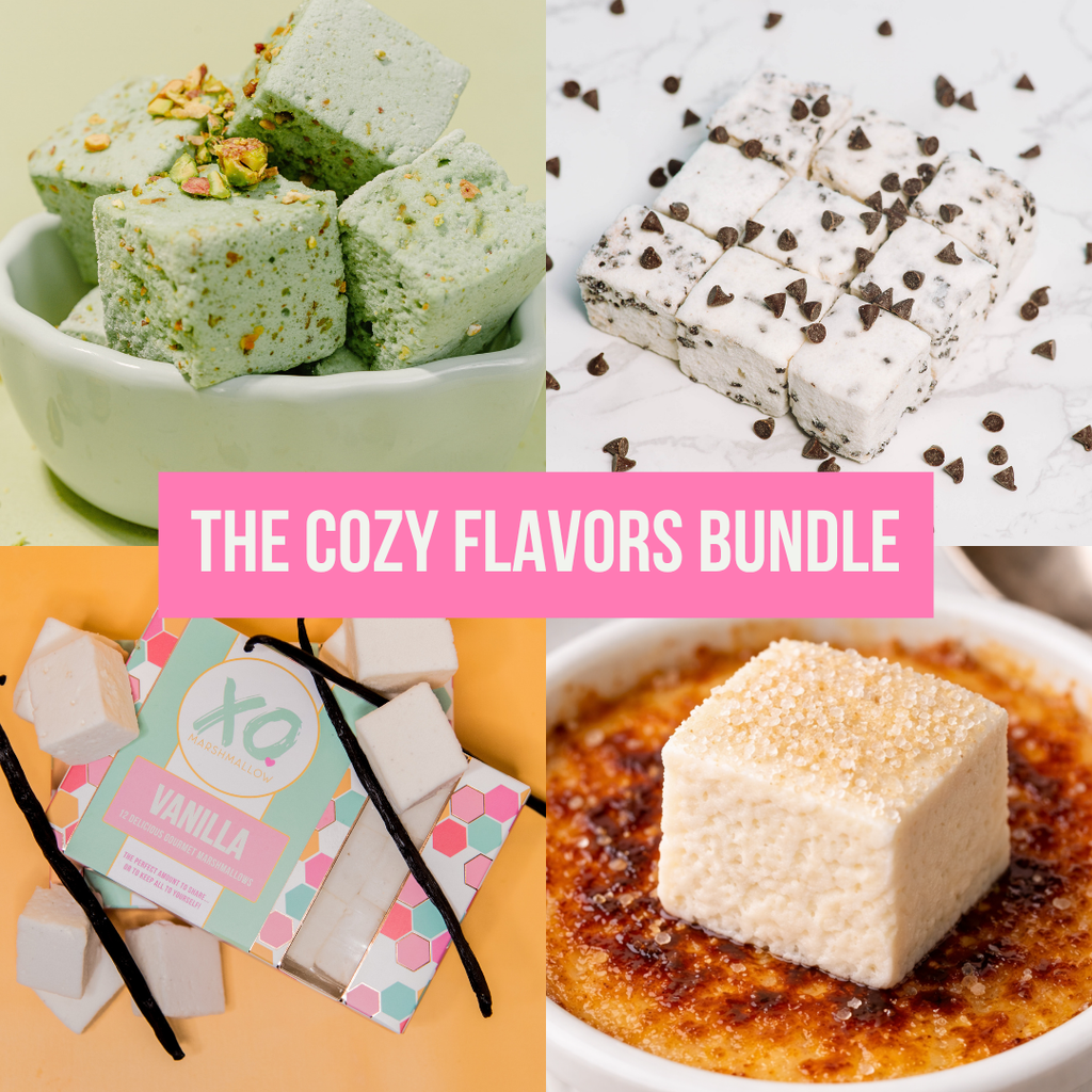 Cozy Flavors Marshmallow Bundle - 4 Gourmet Marshmallows to Try