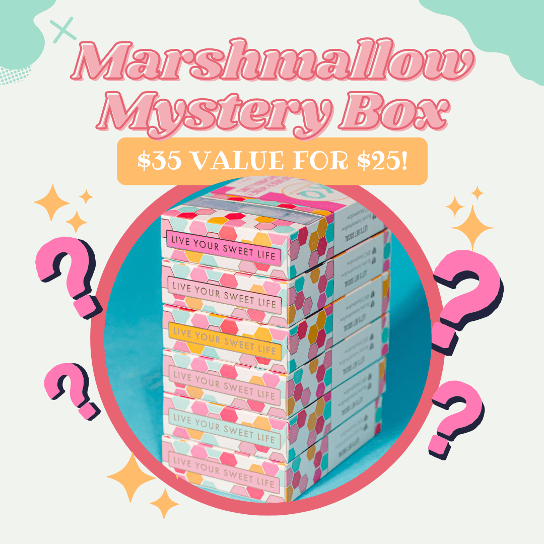 Marshmallow Mystery Box – Surprise Gourmet Flavors | XO
