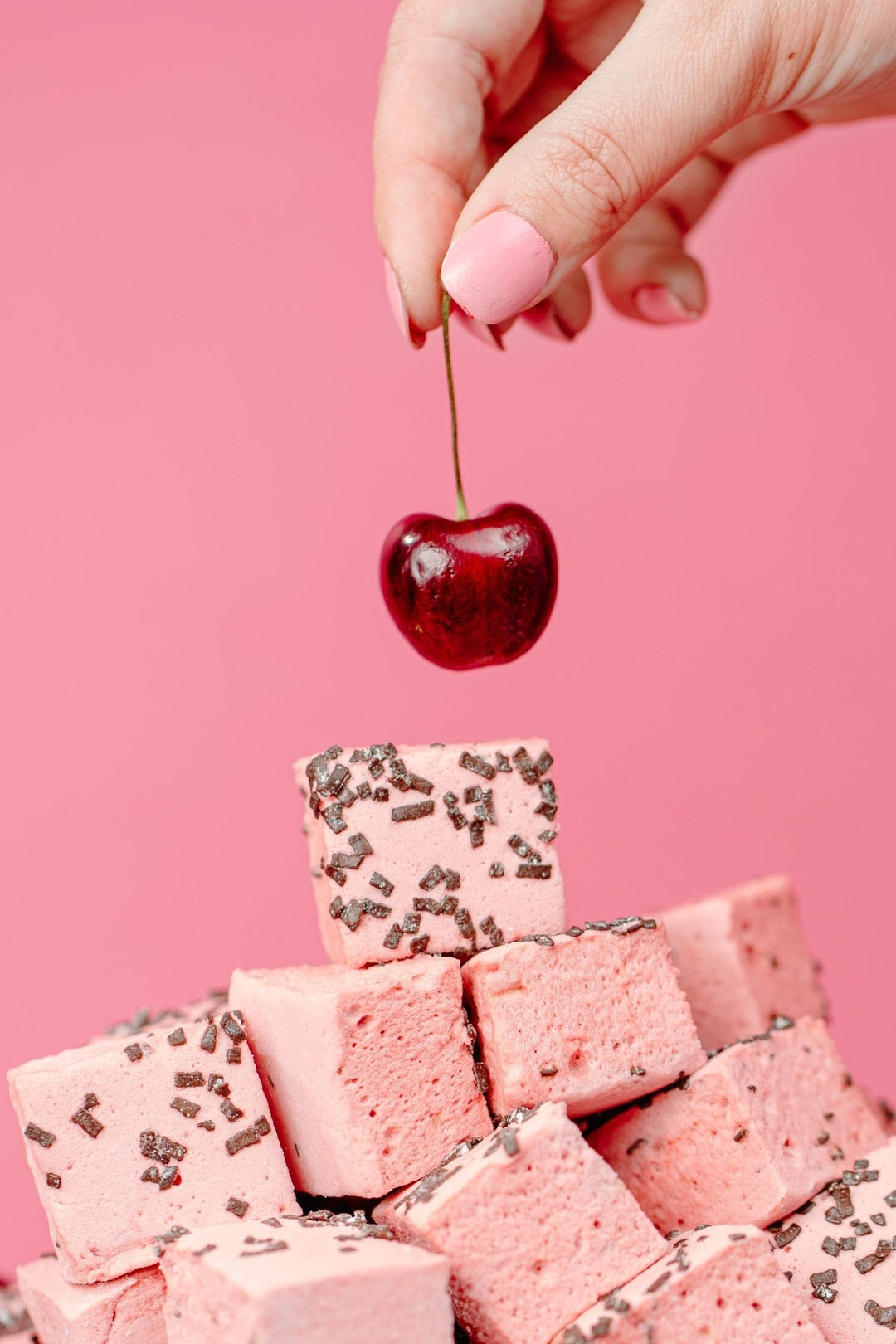 Cherry Cordial Marshmallows - Tastes like Chocolate and Cherry