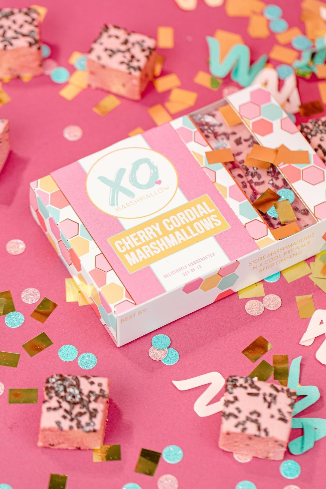 Cherry Cordial Marshmallows - Tastes like Chocolate and Cherry