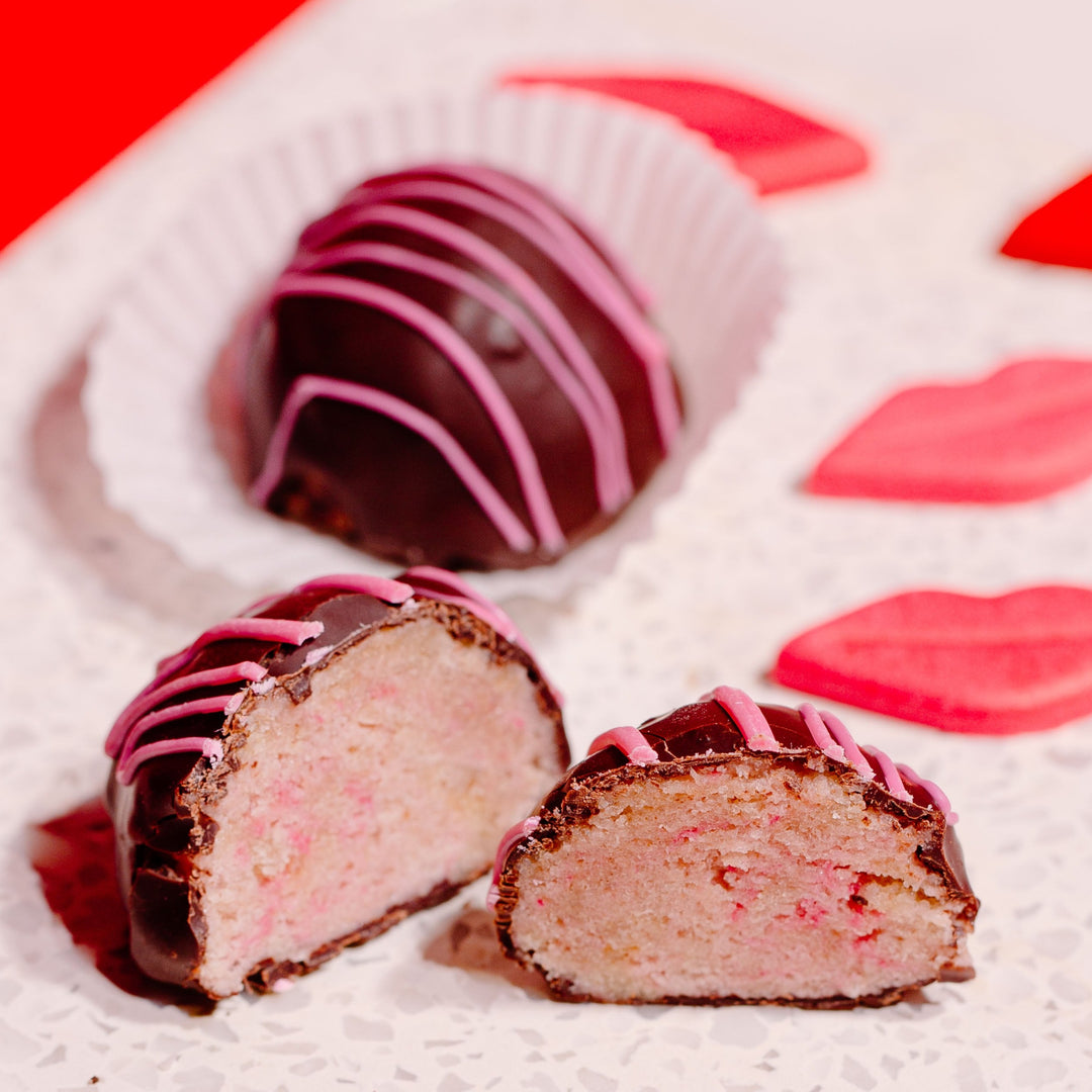 Dark Chocolate Strawberry Fluffles™ (set of 3)