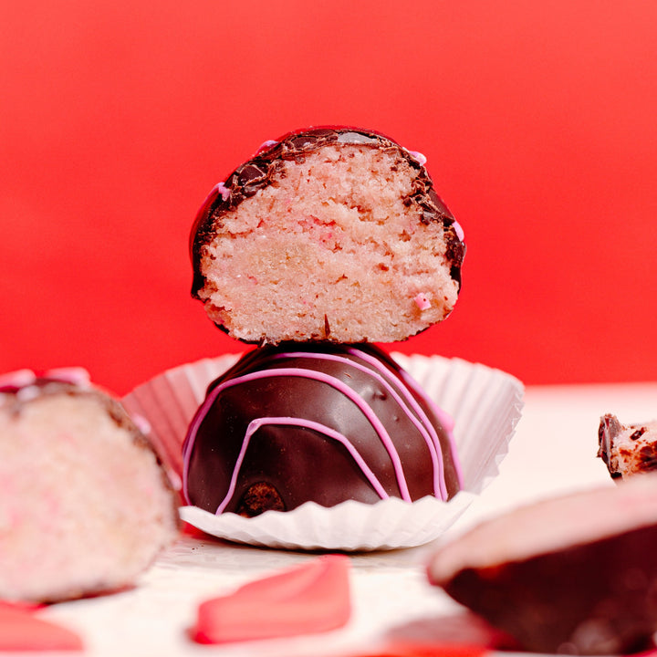 Dark Chocolate Strawberry Fluffles™ (set of 3)