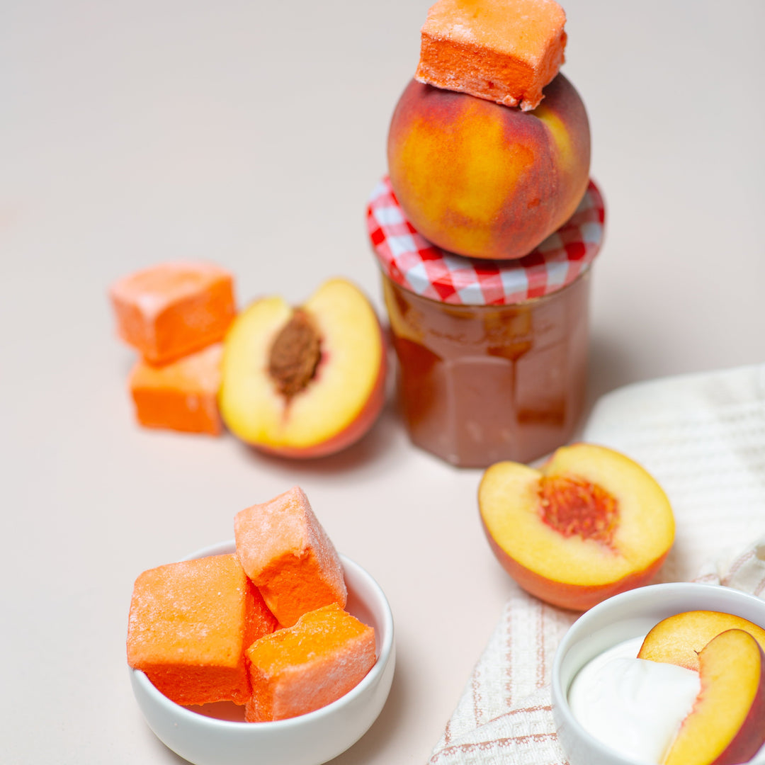 Marshmallow of the Month: Peaches and Cream Marshmallows (set of 12)