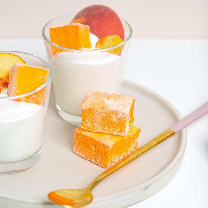 Marshmallow of the Month: Peaches and Cream Marshmallows (set of 12)