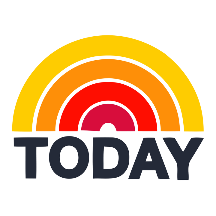 The today show logo demonstrating that the XO Marshmallow gourmet bourbon marshmallows were featured on this show.