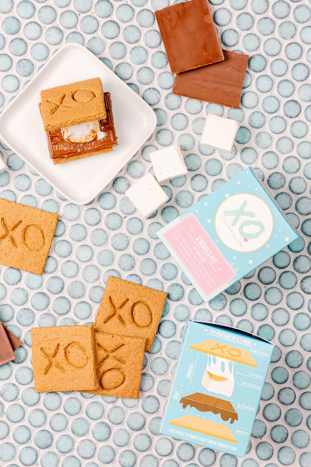 S’mores Kits with Gourmet Marshmallows & Chocolate | XO Marshmallow ...